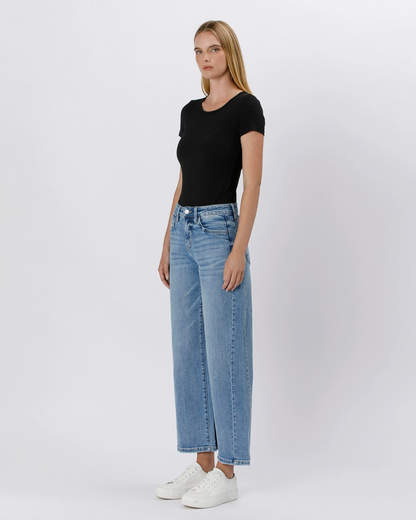 Ideally High Rise Baggy Wide Jeans