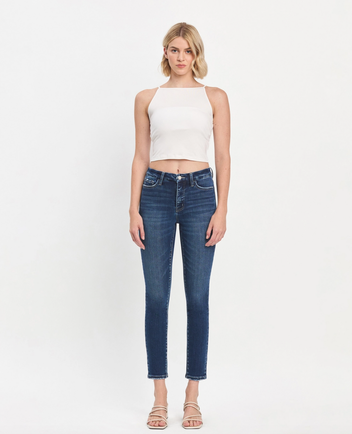 Tummy Control High Rise Skinny Jeans