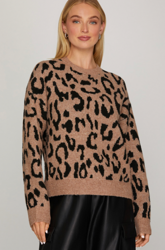 Emerson Leopard Sweater