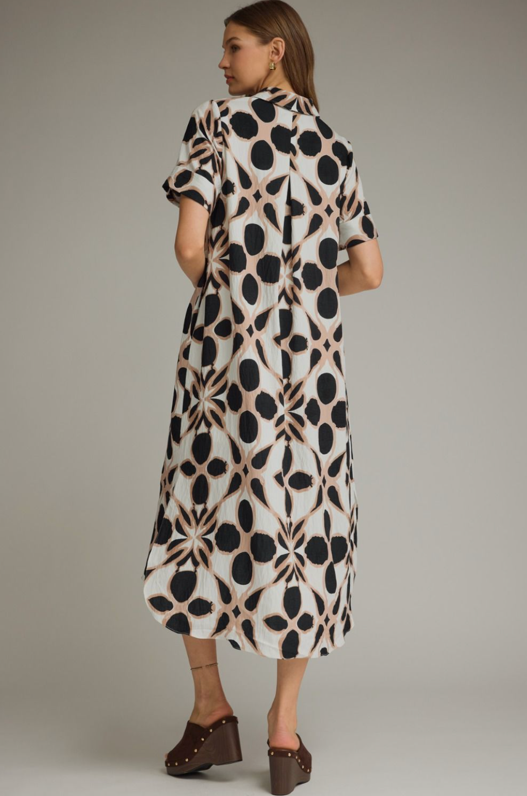 Sutton Printed Midi Dress