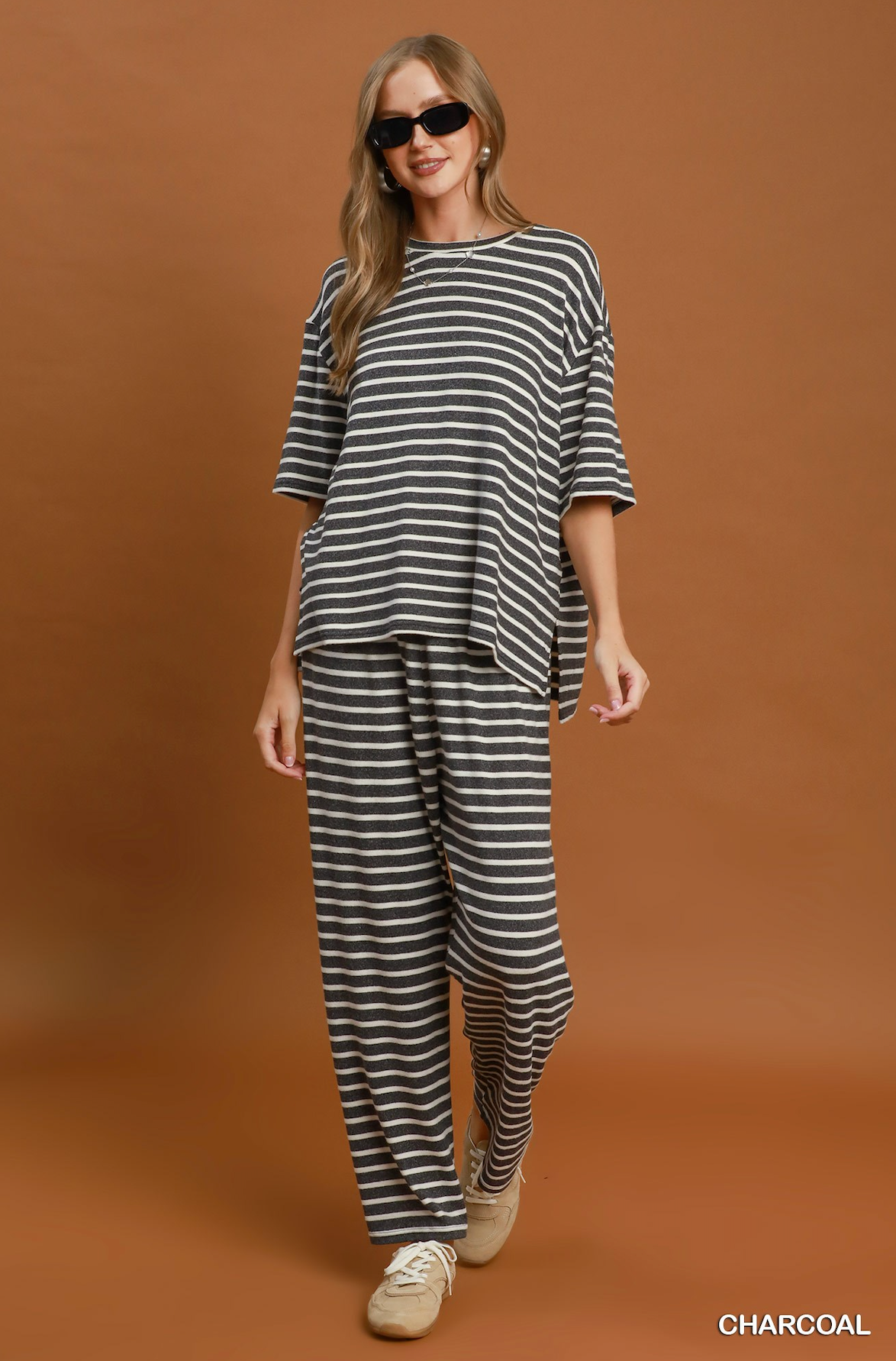 Weekend Escape Striped Lounge Set