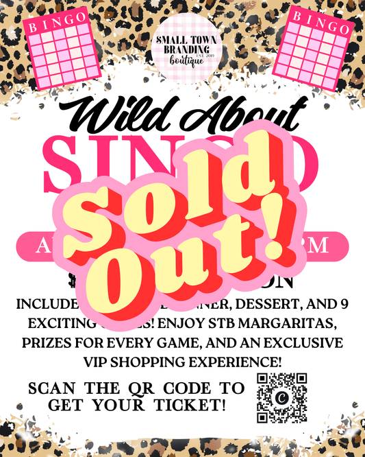 (SOLD OUT) Wild About Singo Ticket 🎤🎟